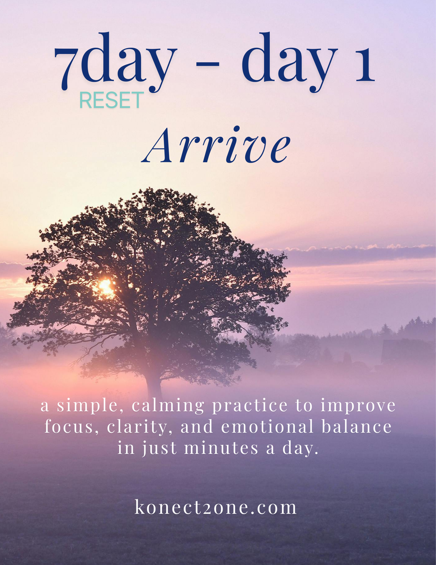 7 Day Reset - Day 1