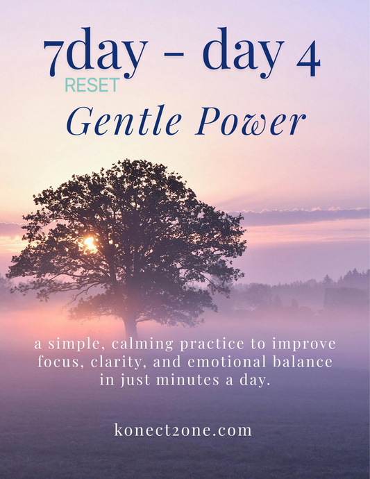 7 day Reset — day 4 Gentle Power