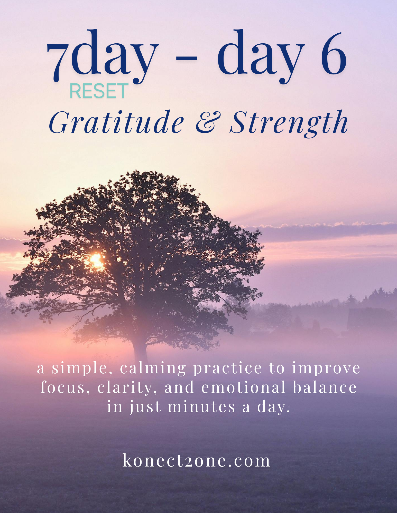 A simple calming practice